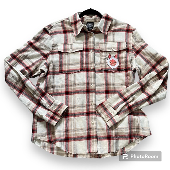 Studio Ghibli Princess Mononoke San Flannel - Picture 3 of 12